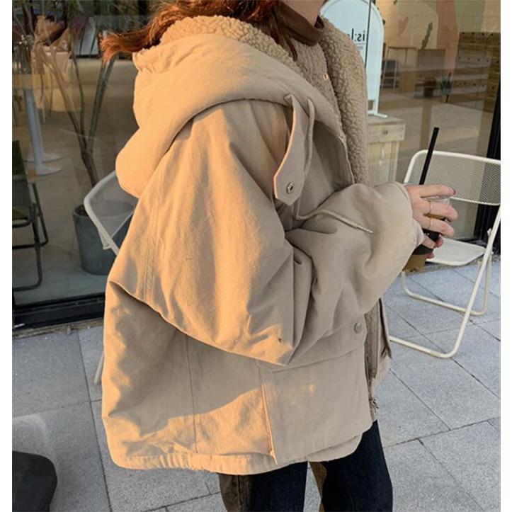 裏ボア ジャケット レディース 厚手 キルティング フード付き リバーシブル アウター 冬服 コート 防寒 One Deux 通販 Yahoo ショッピング