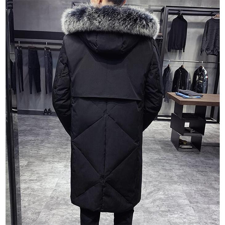 売れ筋新商品 ベンチコート メンズ ダウンコート ファー付き 防風 防寒服 冬 コート ダウン ロングダウンコート フード付き ロングコート ベンチコート メンズ ダウンコート フード付き コート アウター