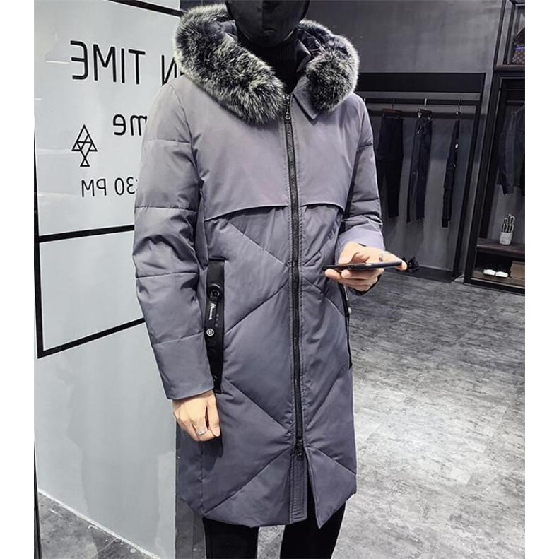 売れ筋新商品 ベンチコート メンズ ダウンコート ファー付き 防風 防寒服 冬 コート ダウン ロングダウンコート フード付き ロングコート ベンチコート メンズ ダウンコート フード付き コート アウター