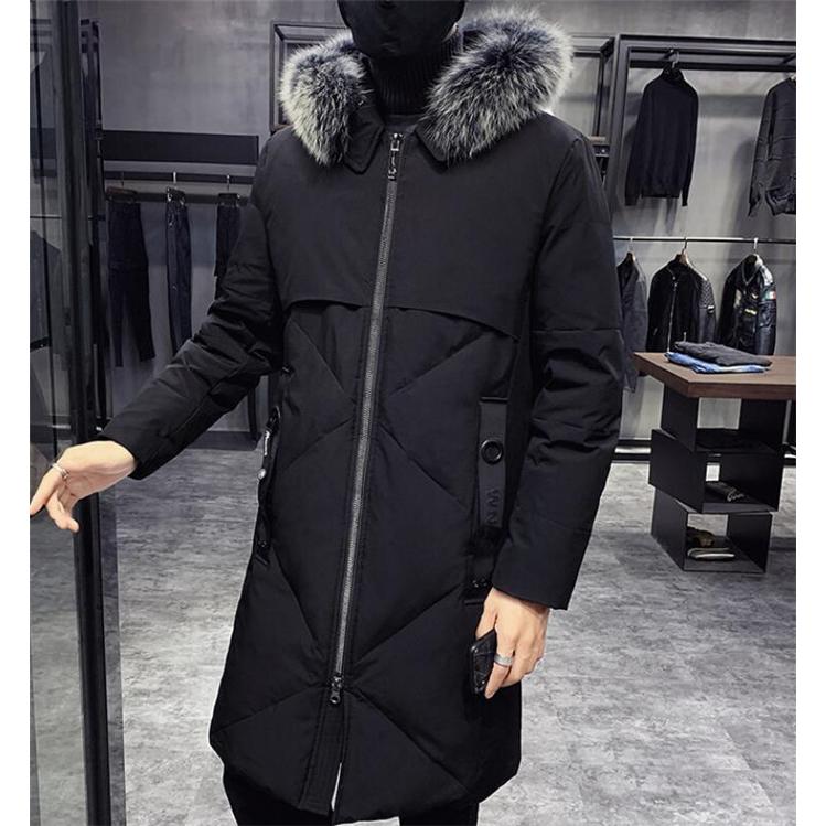 売れ筋新商品 ベンチコート メンズ ダウンコート ファー付き 防風 防寒服 冬 コート ダウン ロングダウンコート フード付き ロングコート ベンチコート メンズ ダウンコート フード付き コート アウター