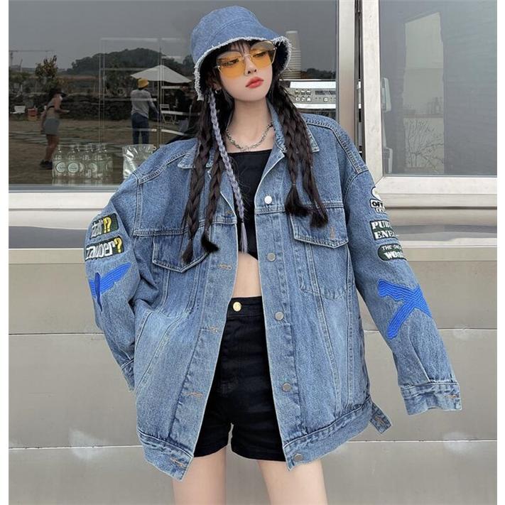 ジャケット レディース デニム アウター Gジャン 洋服 デニムジャケット 秋 春 コート カジュアル One Deux 通販 Yahoo ショッピング