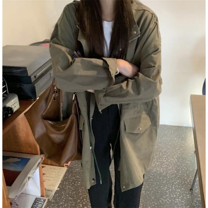 トレンチコート レディース スプリングコート ミリタリージャケット 春服 カジュアル 春 コート 代 30代