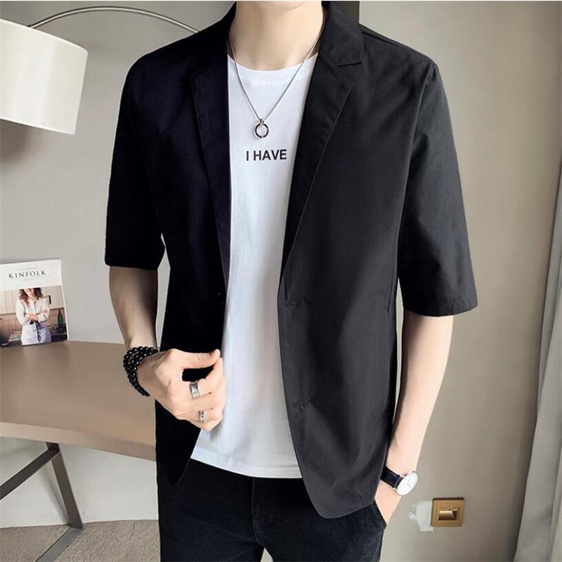 サマージャケット テーラードジャケット メンズ 夏 薄手 ブレザー 半袖ジャケット テーラード スリム 細身 紳士服 ホスト One Deux 通販 Yahoo ショッピング