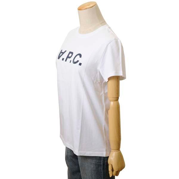 レディース　アーペーセー　Tシャツ アーペーセー A.P.C. Tシャツ 定番 トップス ホワイト