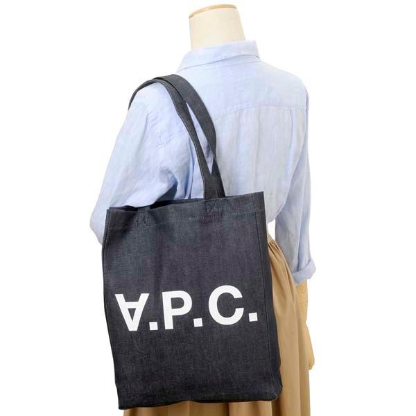トートバッグ A.P.C. Woman Tote bags Blue COCSXM61445 IAI A.P.C. アーペーセー トートバッグ COCSXM61445 IAI デニム