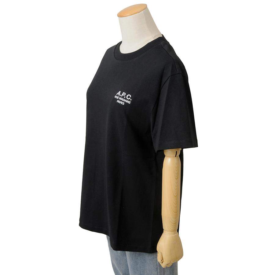 ブランドセール アーペーセー A.P.C. Tシャツ メンズ レディース ユニセックス ブラック COHBUM26388 TZC T-SHIRTの画像