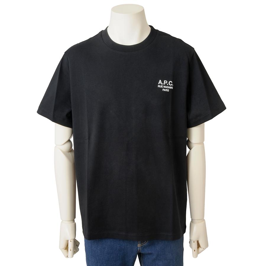 ブランドセール アーペーセー A.P.C. Tシャツ メンズ レディース ユニセックス ブラック COHBUM26388 TZC T-SHIRTの画像