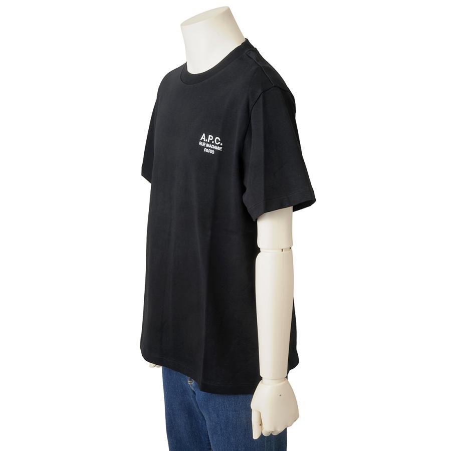 ブランドセール アーペーセー A.P.C. Tシャツ メンズ レディース ユニセックス ブラック COHBUM26388 TZC T-SHIRTの画像