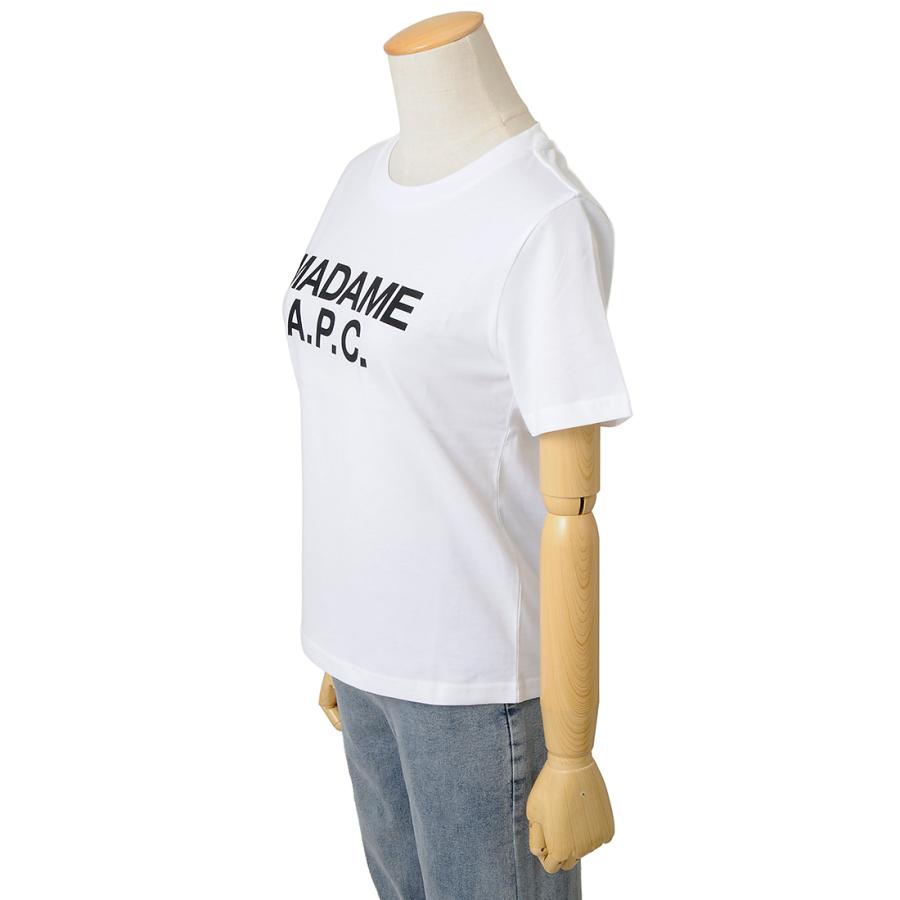 ブランドセール アーペーセー A.P.C. Tシャツ レディース ホワイト COHBWF26559 AAB T-SHIRTの画像