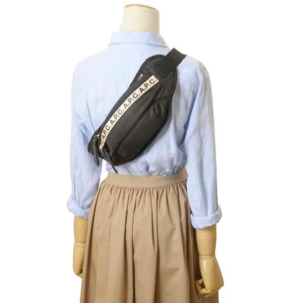A.P.C.（アーペーセー） ボディバッグ メンズ レディース ブラック 黒