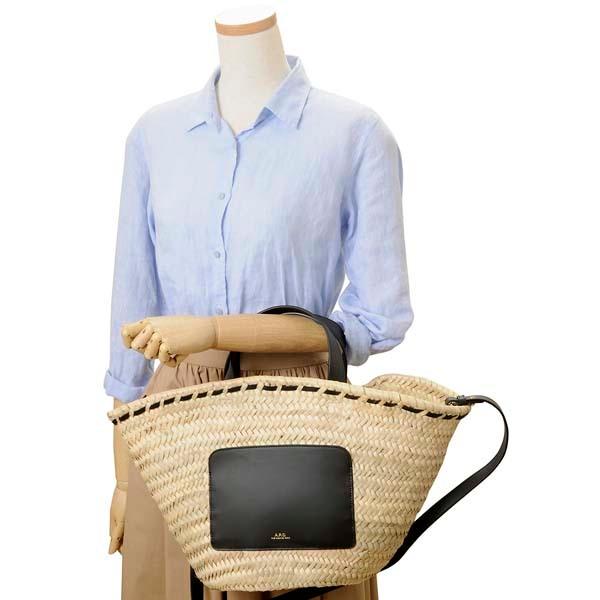 A.P.C. アーペーセー トートバッグ カゴバッグ レディース ラフィアバッグ A.P.C. アーペーセー トートバッグ カゴバッグ レディース