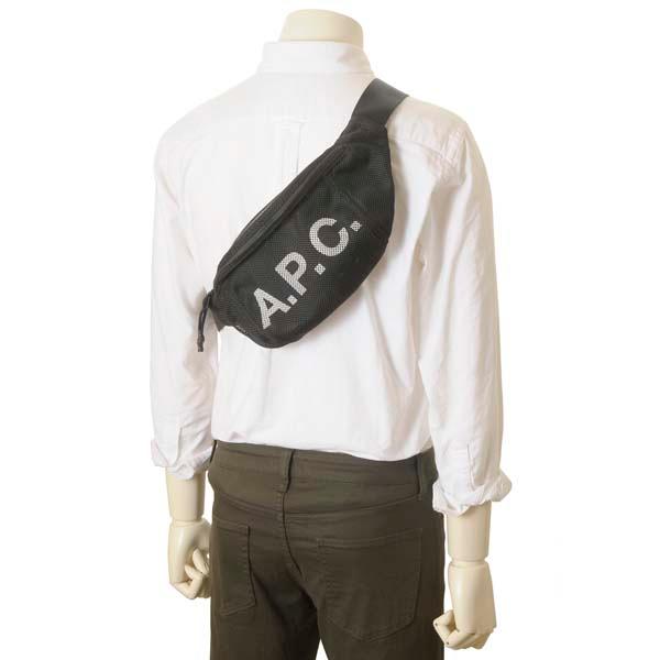 A.P.C.（アーペーセー） ボディバッグ メンズ レディース ブラック 黒
