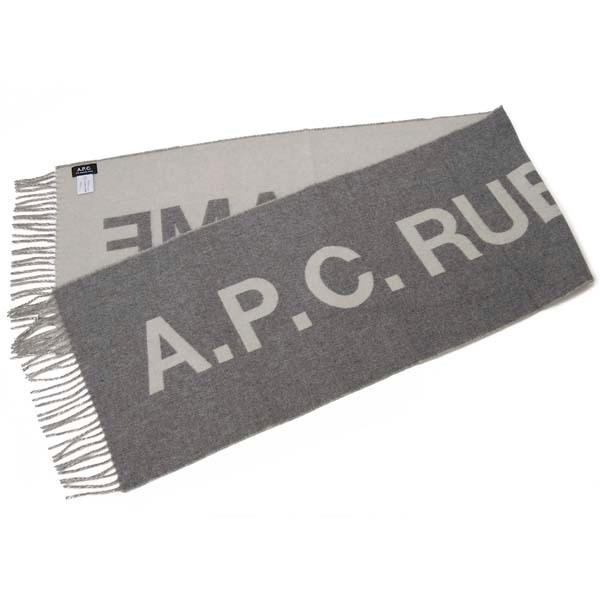 A.P.C.（アーペーセー） マフラー メンズ レディース グレー WOANE