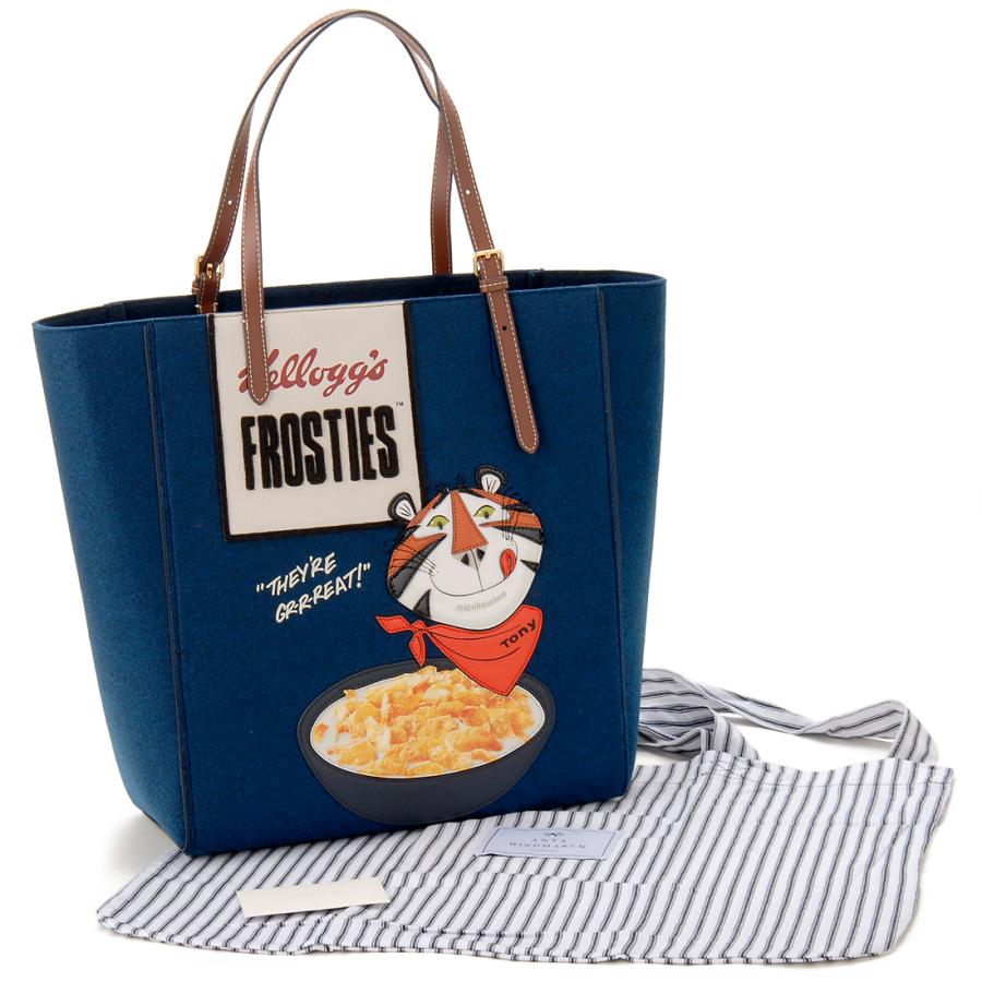 【新登場】 ANYA HINDMARCH アニヤハインドマーチ トートバッグ レディース ブルー 5050925170192 トートフロスティー P10SP1226 【CEG9855179113】(35552円)
