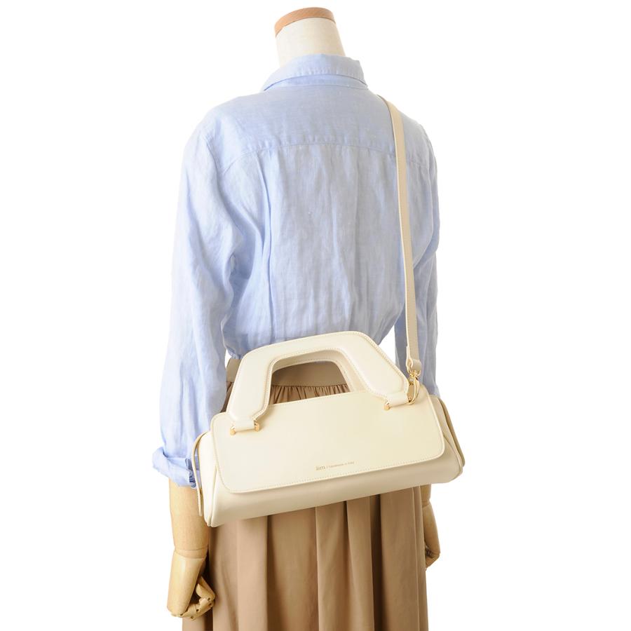 AIM（エイム） ハンドバッグ レディース ホワイト 004SC CR ミニ