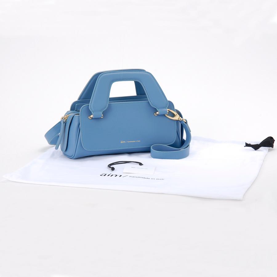 AIM（エイム） ハンドバッグ レディース ブルー 009SC SK マイクロ