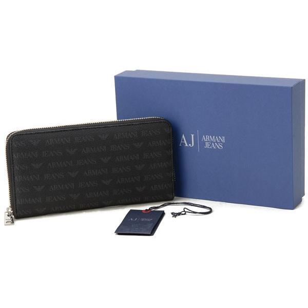 ARMANI JEANS アルマーニ ジーンズ ラウンドファスナー長財布 ARMANI JEANS アルマーニ ジーンズ ラウンドファスナー長財布