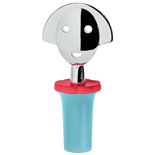 ALESSI（アレッシィ） 食器 Anna アンナ ボトルキャップ ブルー ワイン