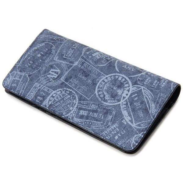 ALV エーエルブイ 長財布 WB5022-41-507 パスポートライン ブルー 