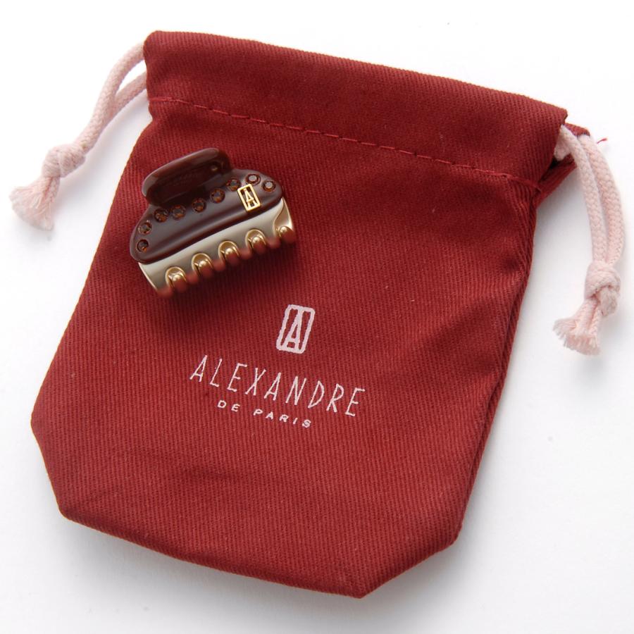 ALEXANDRE DE PARIS ヘアクリップ 赤収納袋付き