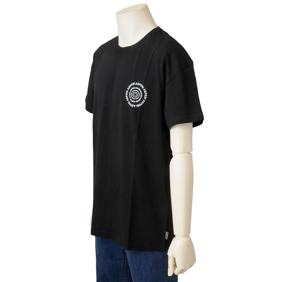 ASPESI アスペジ Tシャツ メンズ ブラック 1MTS01 BK T-SHIRT