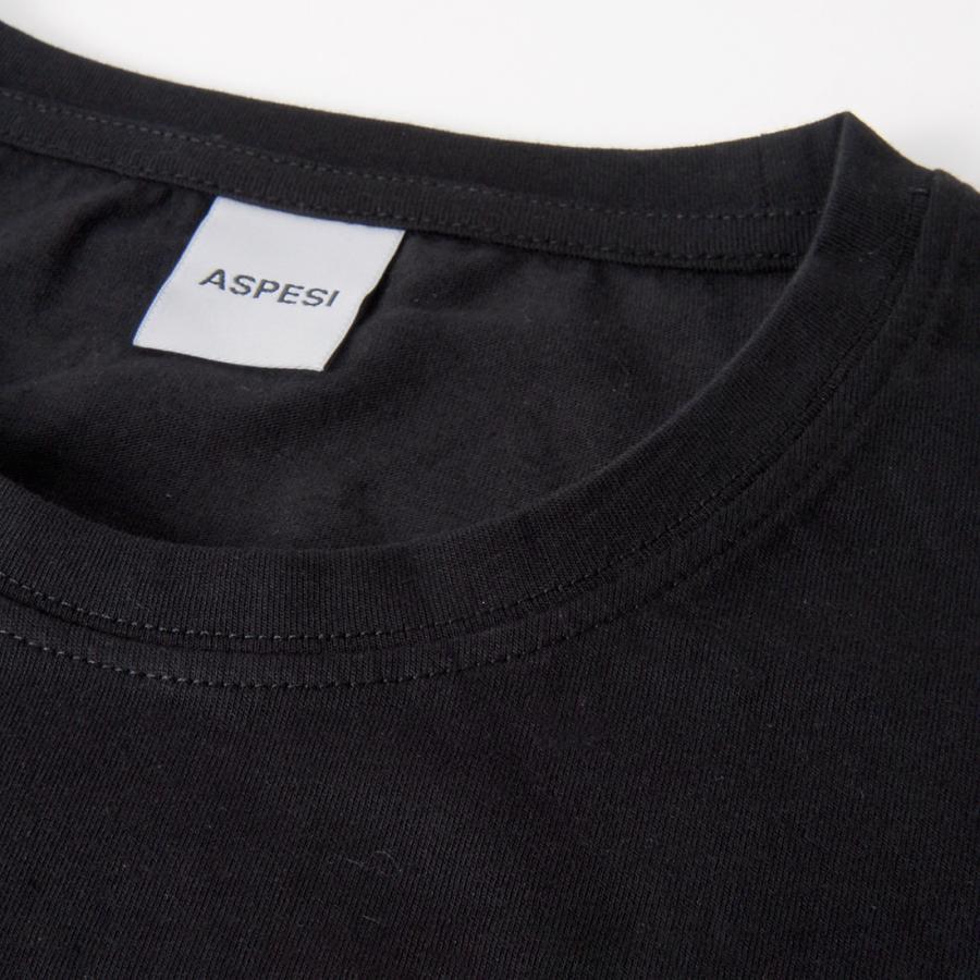 【国内発送】 ASPESI メンズ Tシャツ アスペジ ASPESI Tシャツ メンズ XLサイズ ネイビー ASP1MTS02