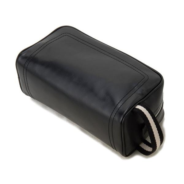 【美品】BALLYクラッチバッグ 高級感 レザー 本革 シボ革 Bally BALLY バリー セカンドバッグ/クラッチバッグ Nascolo