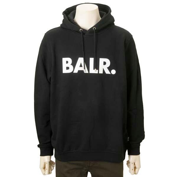 春夏新色 ボーラ Balr パーカー メンズ ブラック 黒 B Bk プルオーバー ブランド ロゴ Straight Hoodie 安いそれに目立つ Klientsoft Com