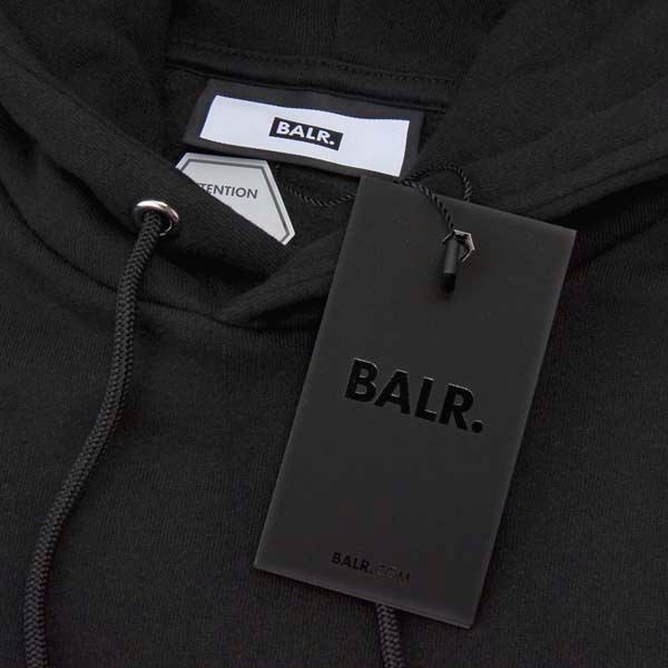 BALR.（ボーラー） ボーラ― BALR パーカー メンズ ブラック 黒 B10005 