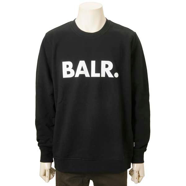 BALR.（ボーラー） ボーラ― BALR トレーナー メンズ ブラック 黒 