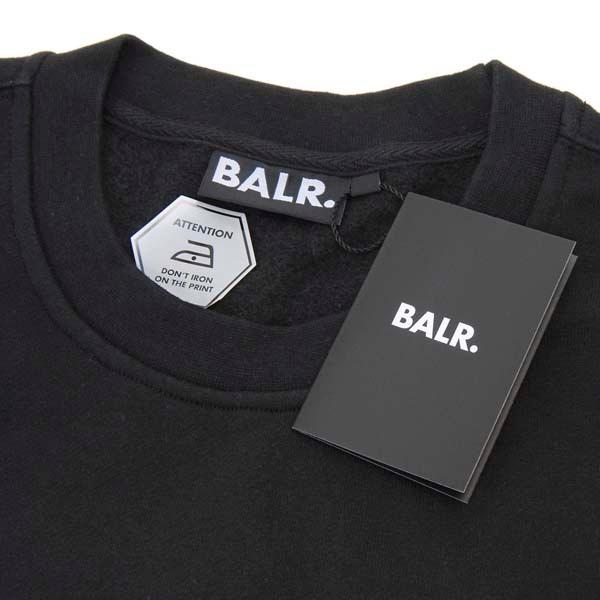 BALR.（ボーラー） ボーラ― BALR トレーナー メンズ ブラック 黒 