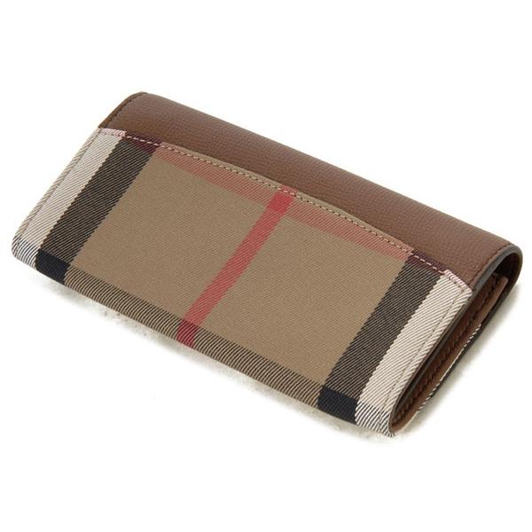 BURBERRY（バーバリー） 長財布 3975329 ハウスチェック ブラウン : s