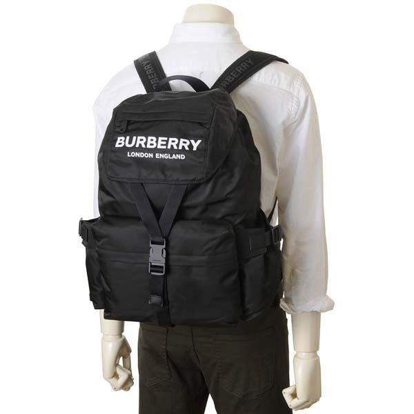 BURBERRY（バーバリー） リュック メンズ レディース ブラック 8010608