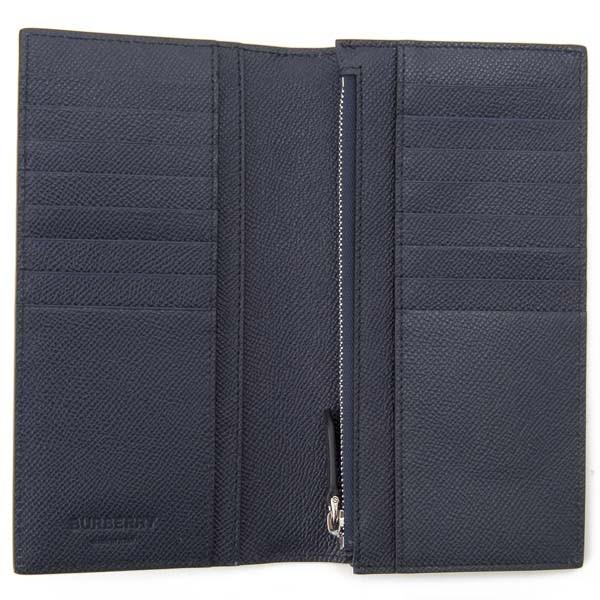 バーバリー BURBERRY 長財布 メンズ ネイビー ブルー 8014643  
