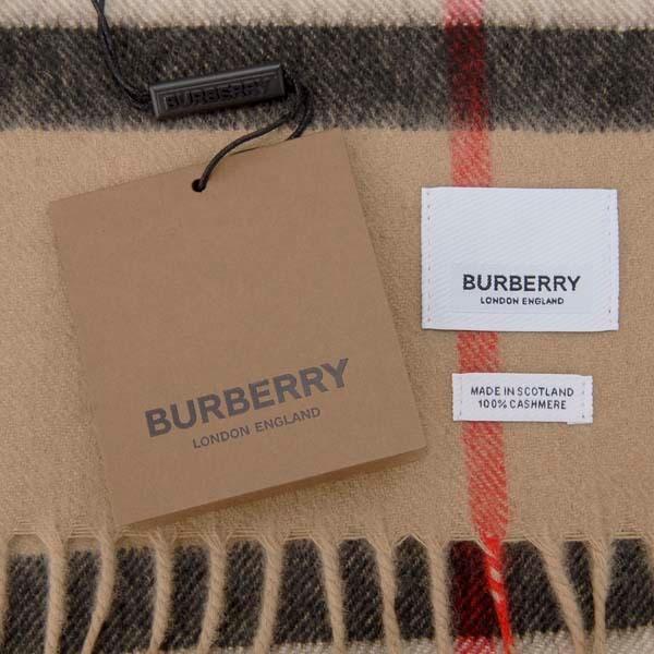Burberry’s バーバリーズ マフラー ベージュ チェック カシミヤ BURBERRY（バーバリー） マフラー ベージュ 8018173 カシミア チェック
