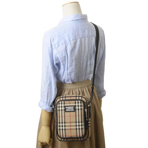 BURBERRY ショルダーバッグ　ノバチェック　8023381 BURBERRY バーバリー ショルダーバッグ メンズ レディース