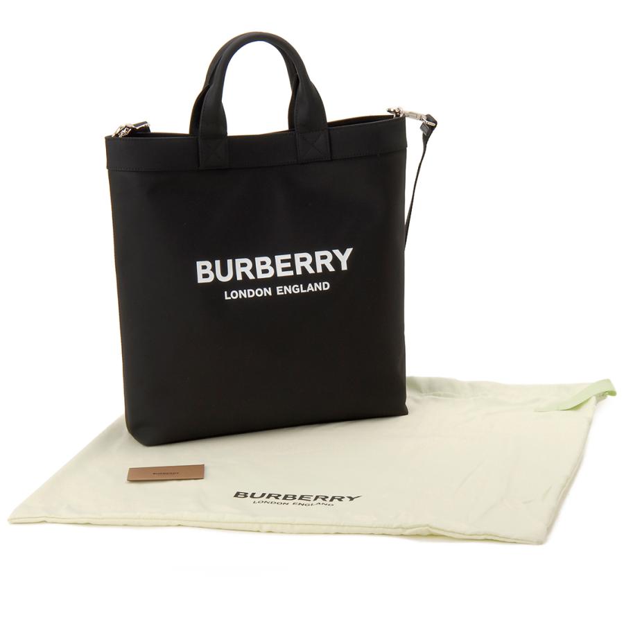 BURBERRY バーバリー トートバッグ レディース ブラック 8026233 LOGO