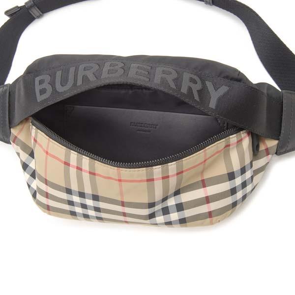 バーバリー BURBERRY ボディバッグ メンズ レディース ベージュ 8026557 ノバチェック バーバリーチェック｜s-select｜03