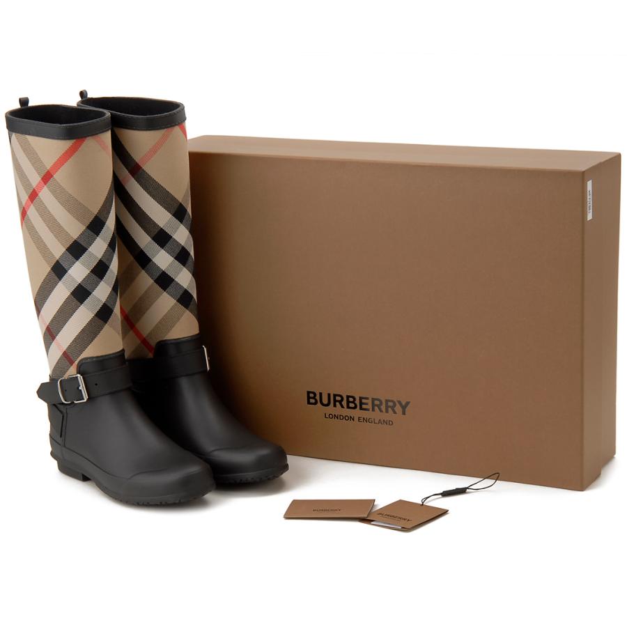 BURBERRY バーバリー レインブーツ レディース 8034299 HOUSE CHECK AND RUBBER　ハウスチェックアンドラバー｜s-select｜06