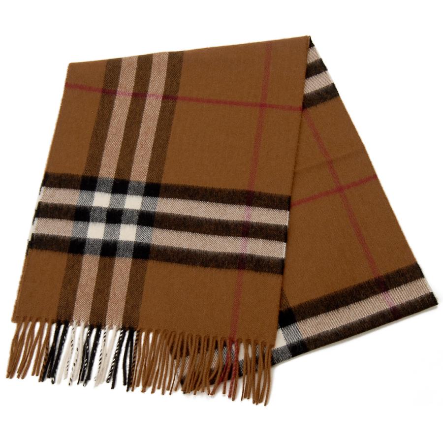 BURBERRY バーバリー マフラー ブラウン 8037147 カシミア