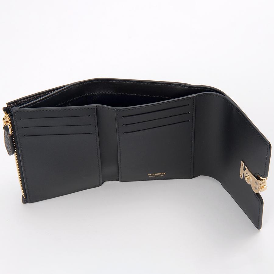 BURBERRY（バーバリー） 三つ折り財布 レディース ブラック 8049217