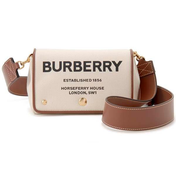 BURBERRY（バーバリー） ホースフェリー キャンバス ショルダーバッグ
