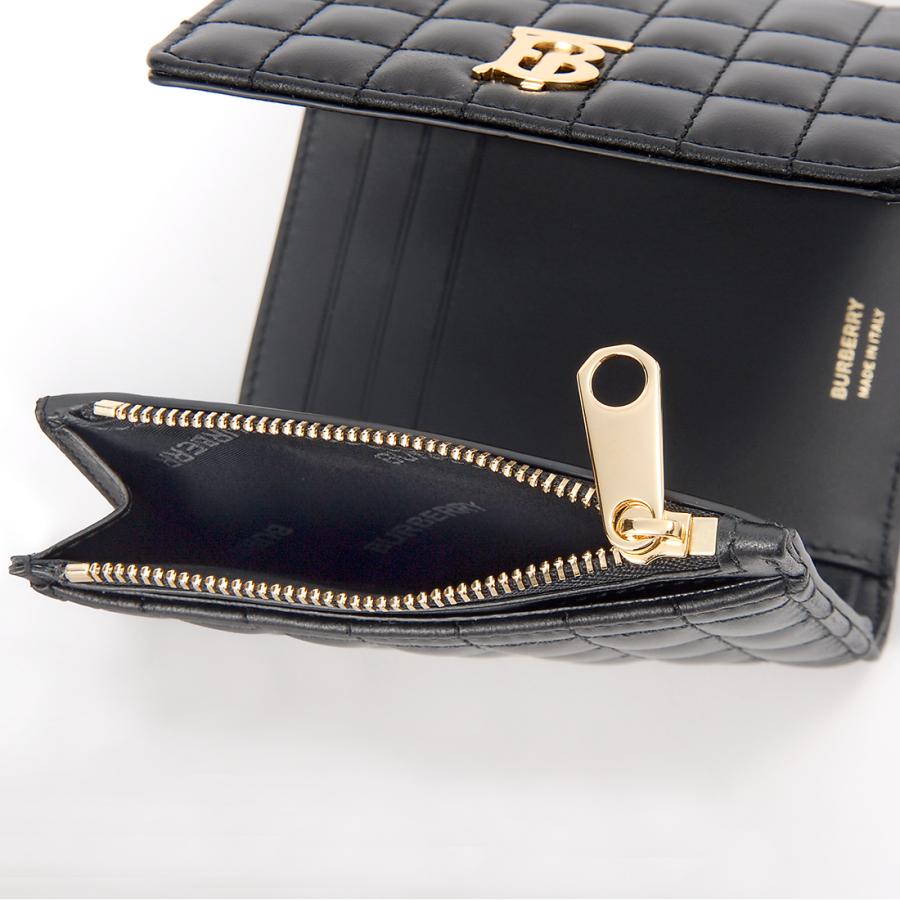 BURBERRY（バーバリー） 三つ折り財布 レディース ブラック 8062372