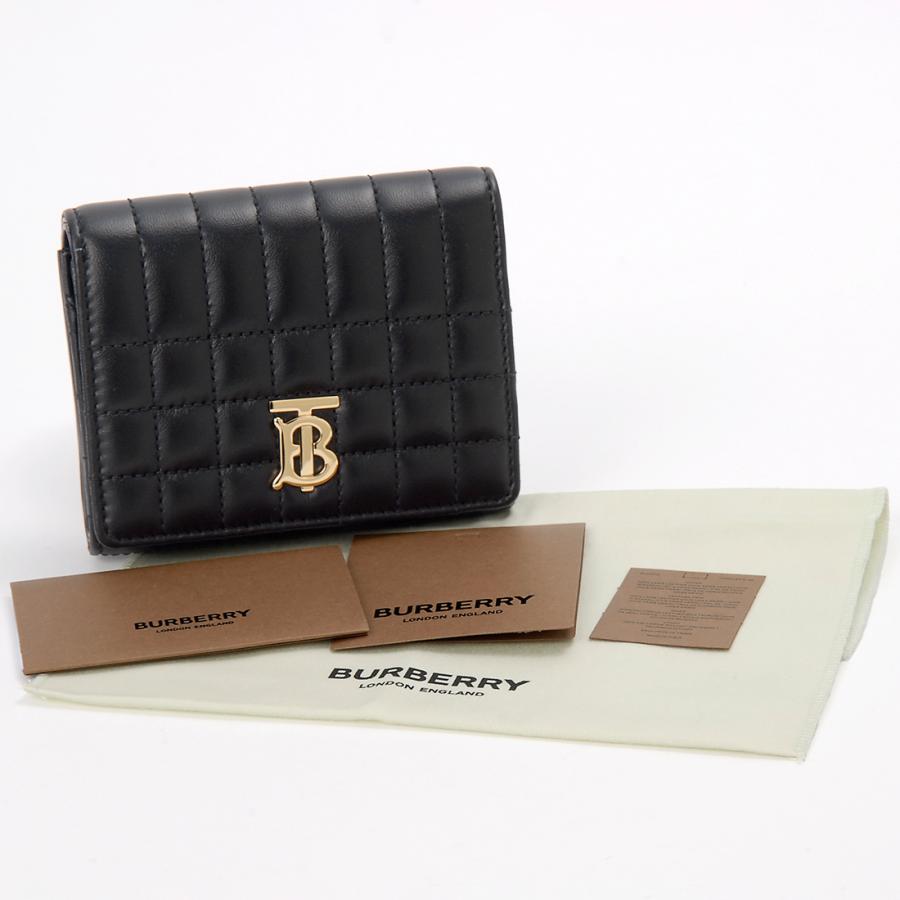 BURBERRY（バーバリー） 三つ折り財布 レディース ブラック 8062372