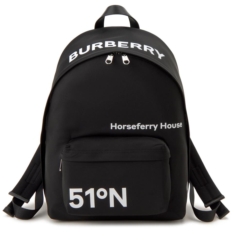 BURBERRY バーバリー リュック バックパック メンズ ブラック BURBERRY バーバリー リュック バックパック メンズ ブラック