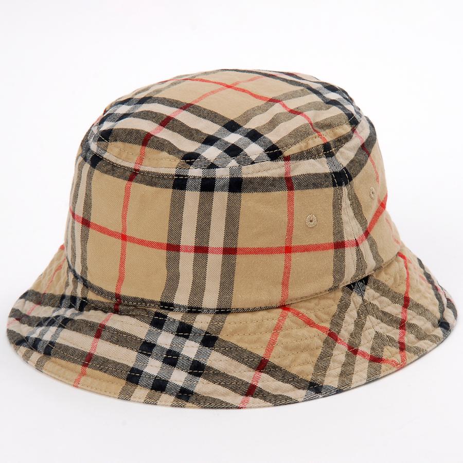 バレンタインセール BURBERRY バーバリー 帽子 ハット バーバリーチェック メンズ レディース 8075657 | BURBERRY | 01