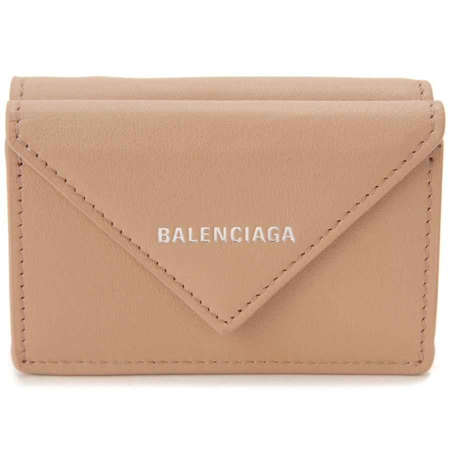 BALENCIAGA（バレンシアガ） 三つ折り財布 ピンク 391446 DLQ0N 6310