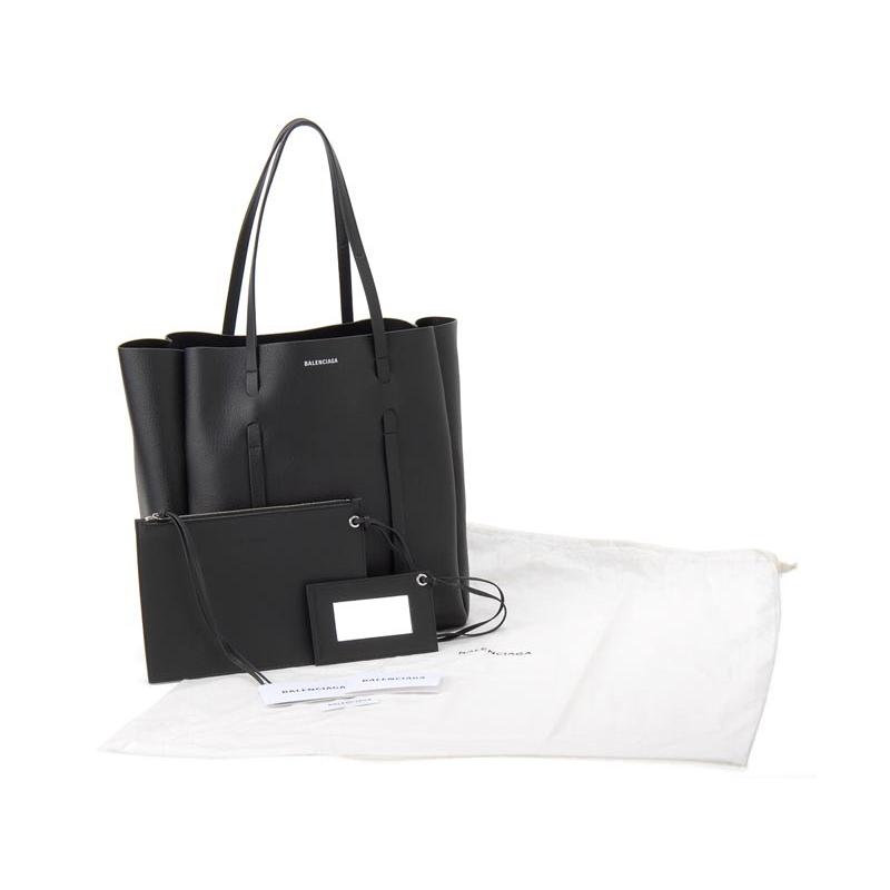 【最終値下げ】BALENCIAGA ブラック トートバッグ　ガバスM BALENCIAGA カバストートバッグM ポーチ付