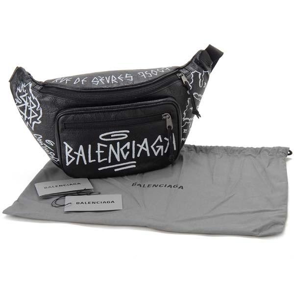 BALENCIAGA バレンシアガ ボディバッグ ブラック 黒 メンズ BALENCIAGA バレンシアガ ボディバッグ ブラック 黒 メンズ
