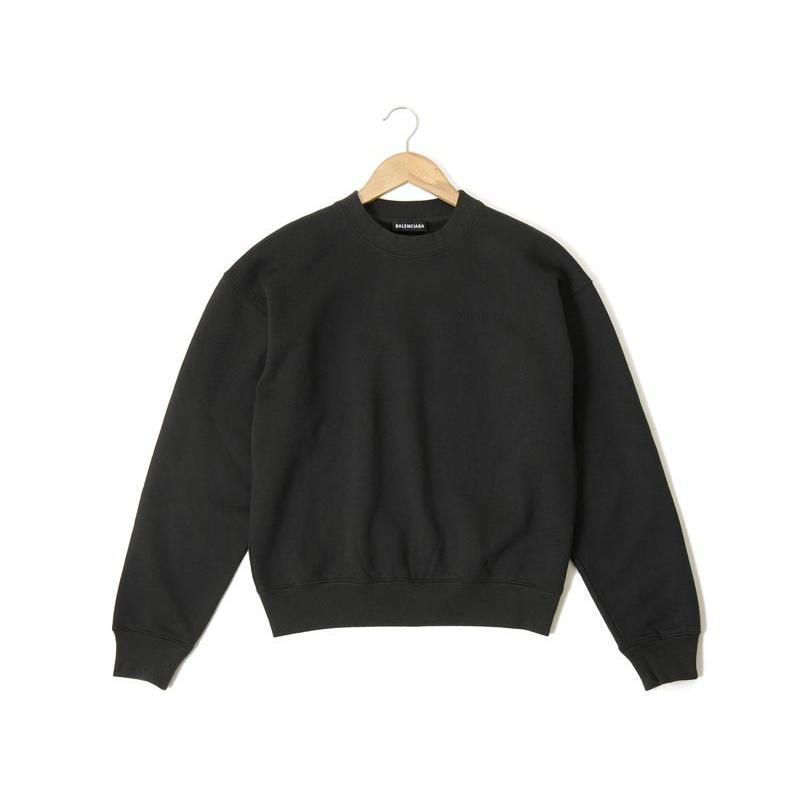 BALENCIAGA バレンシアガ トレーナー レディース ブラック BALENCIAGA バレンシアガ トレーナー レディース ブラック